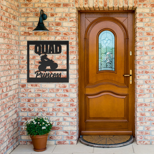 Hypnotic Metal Wall Art "Leader Princess"