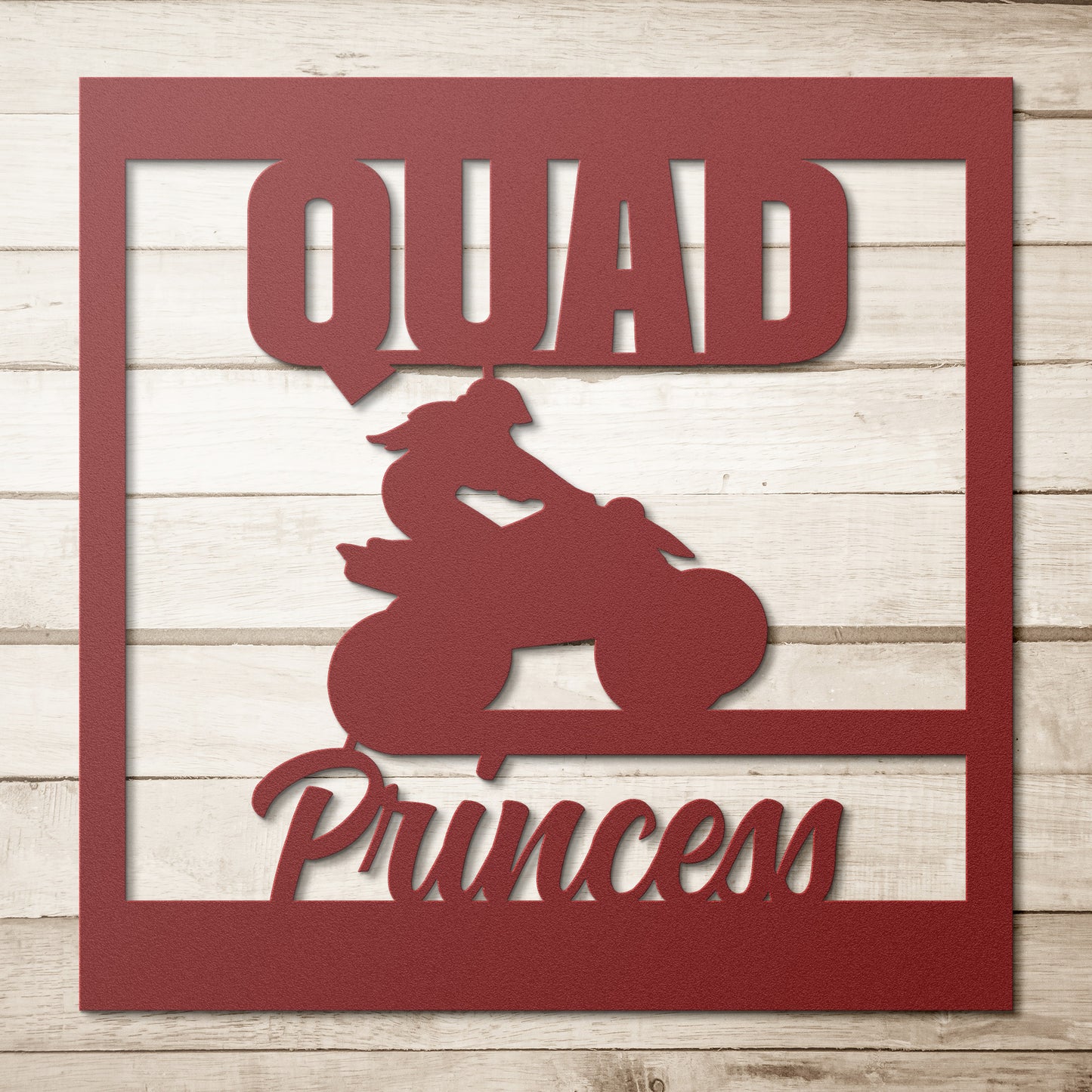 Hypnotic Metal Wall Art "Leader Princess"