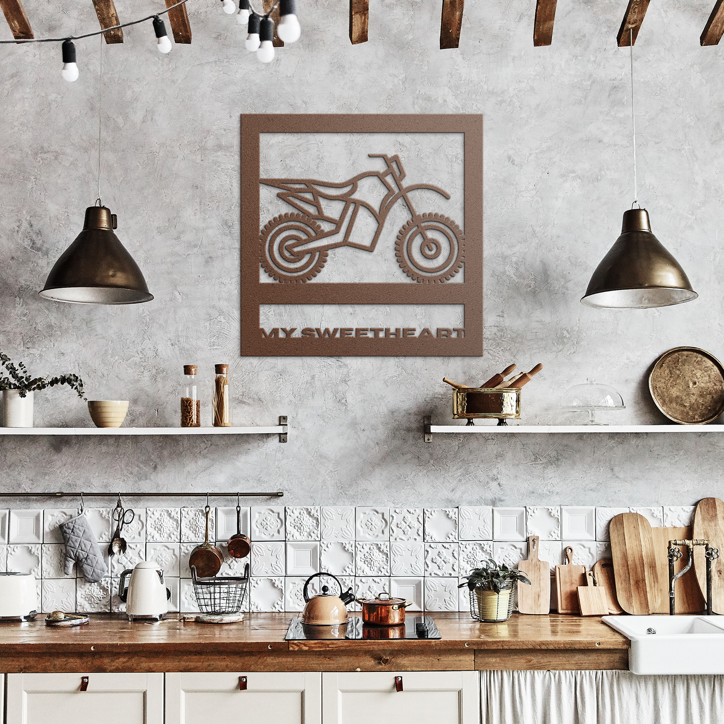 Hypnotic_Metal_Wall_Art_Dirt_Bike_Frame_Copper_Rustic_Kitchen_Mockup.png
