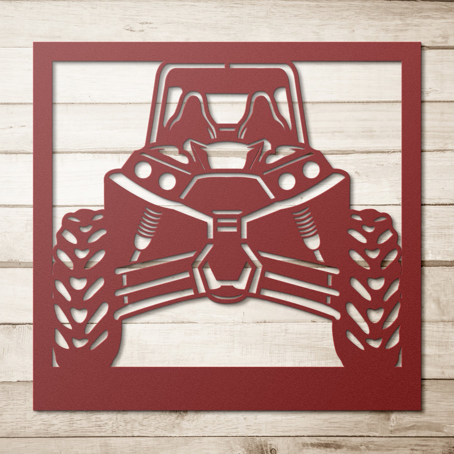 Hypnotic Metal Wall Art "Dirt Fun for 2"