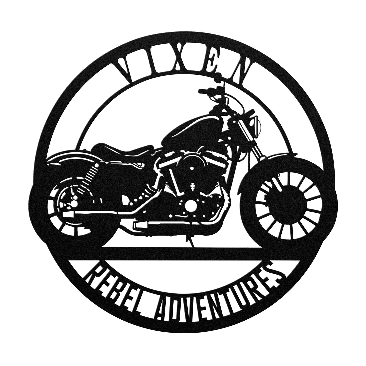 Hypnotic Metal Wall Art "Intense Rebel Adventures" [Add Your Name]