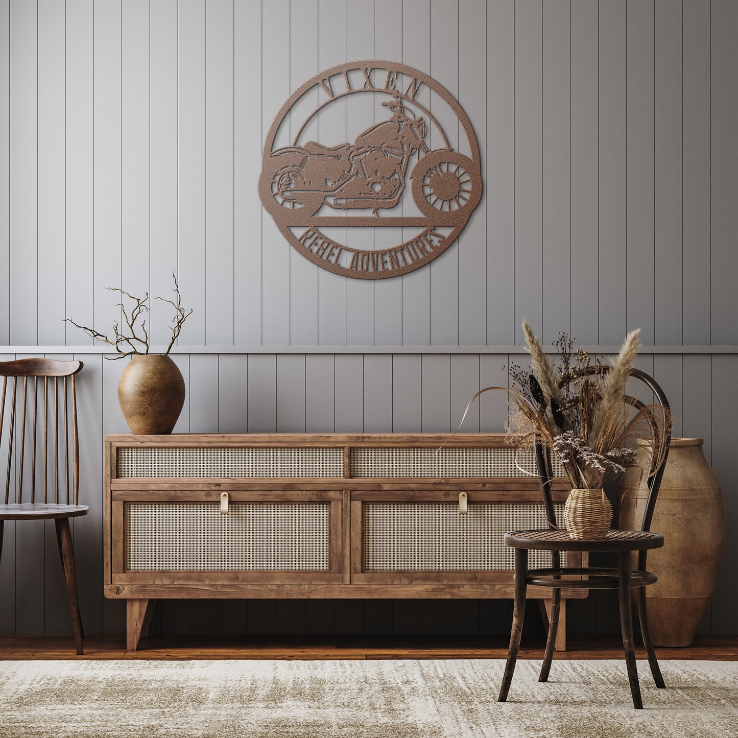 Hypnotic Metal Wall Art "Intense Rebel Adventures" [Add Your Name]