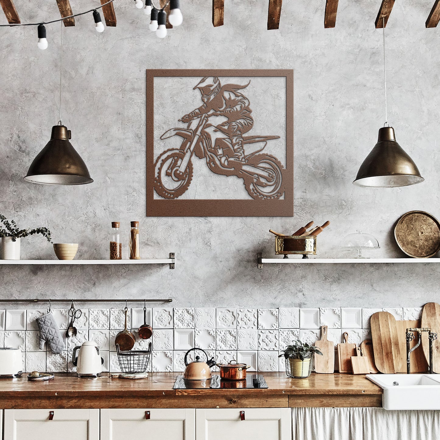 Hypnotic Metal Wall Art " Gettin It"